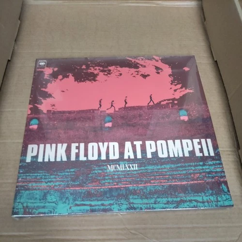 Pink Floyd at Pompeii MCMLXXII Double Vinyl LP Gatefold Album With Poster
