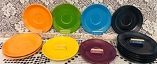Fiesta Saucer RETIRED PICK YOUR COLOR SOLD INDIVIDUALLY HLC