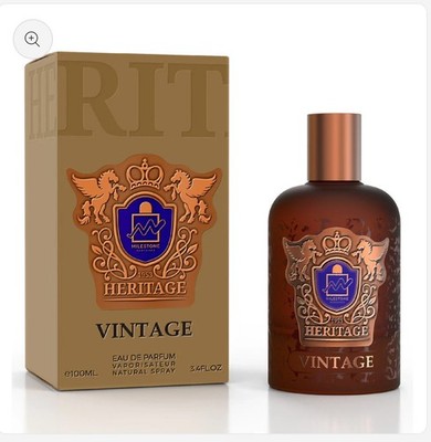 MILESTONE PERFUMES ''VINTAGE HERITAGE'' 3.4 fl oz eau de parfum Rich UAE Version