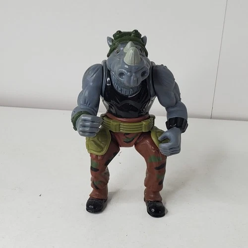 TMNT Teenage Mutant Ninja Turtle Rocksteady Figure 2015 Classic Collection Belt