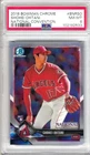 2018 SHOHEI OHTANI BOWMAN CHROME NATIONAL CONVENTION RC #BNRSO NM-MT PSA 8.