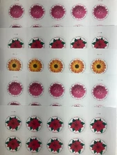 GLOBAL MIX- 5 SHEETS OF 10 - 50 TOTAL - MAKE OFFER