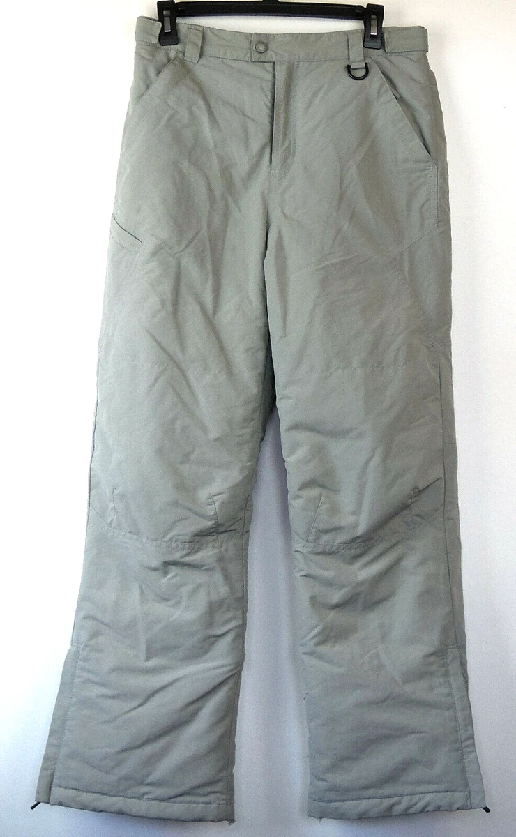 L.L. Bean Stone Beige Thinsulate Insulated Snow Ski Pants Boys 16