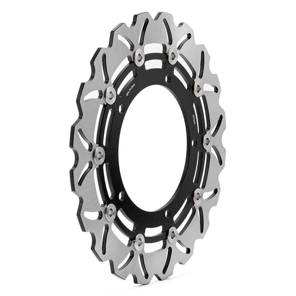 High Performance 2 Front Brake Rotors Disc for Kawasaki Ninja H2 1000 2015-2022 - Image 4 of 4