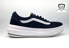 VANS Old Skool Over, Men's 9.5, Pop Dress Blues White | VN0A7Q5ELKZ