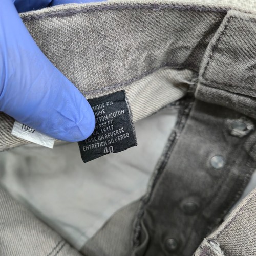 Marithe Francois Girbaud Jeans Mens 40x30 Gray Denim Skater Hip Hop VTG Y2K - Picture 16 of 16