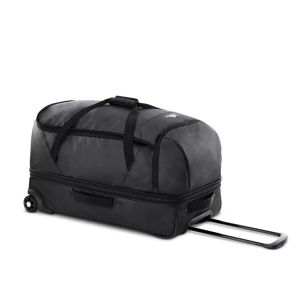 Bolsa de Lona High Sierra con Ruedas Drop Bottom Negra 28" con Asa Foto 2 de 4