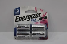 Energizer 123 3V Photo Lithium Battery - Pack of 4 extreme temperature