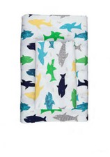 Lightning Bug, Kids Shark Microfiber Printed Sheet Set  Full