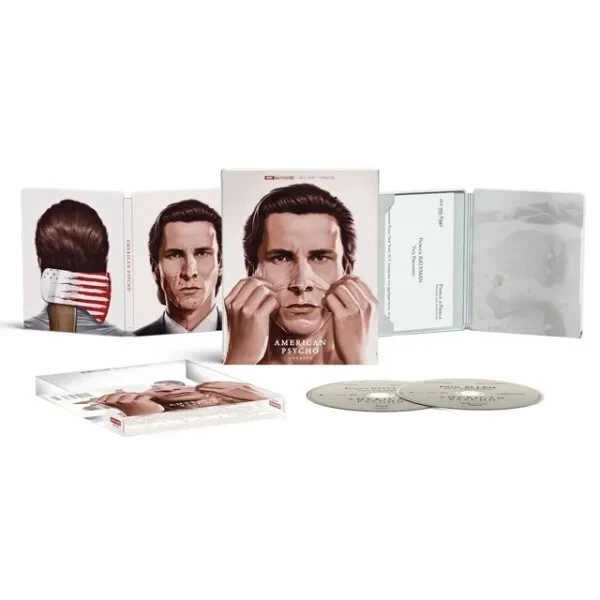 AMERICAN PSYCHO WALMART EXCLUSIVE 4K UHD BLURAY STEELBOOK *NEW & SEALED!* - Image 4 of 4
