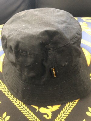 black barbour hat