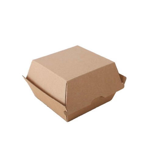250x Brown Kraft Corrugated Cardboard Hot Dog Hamburger Boxes Takeaway Packaging - Picture 17 of 26