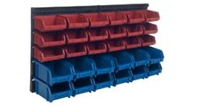30 Hardware Drawers Storage Bin Compartment Nails Screw Beads Jewelry Wall Mount