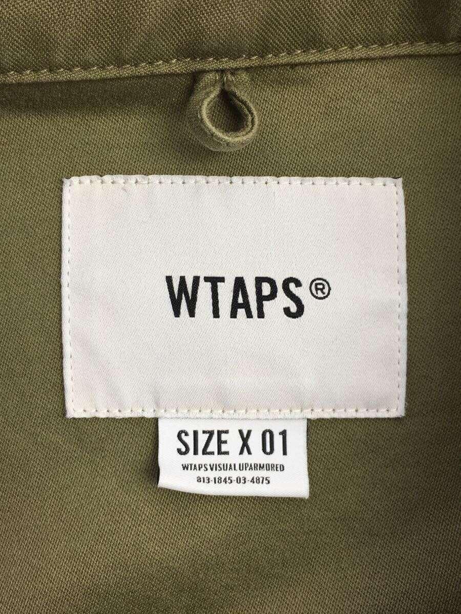 WTAPS 20SS military jacket 1 khaki cotton JUNGLE LS 01 SHIRT
