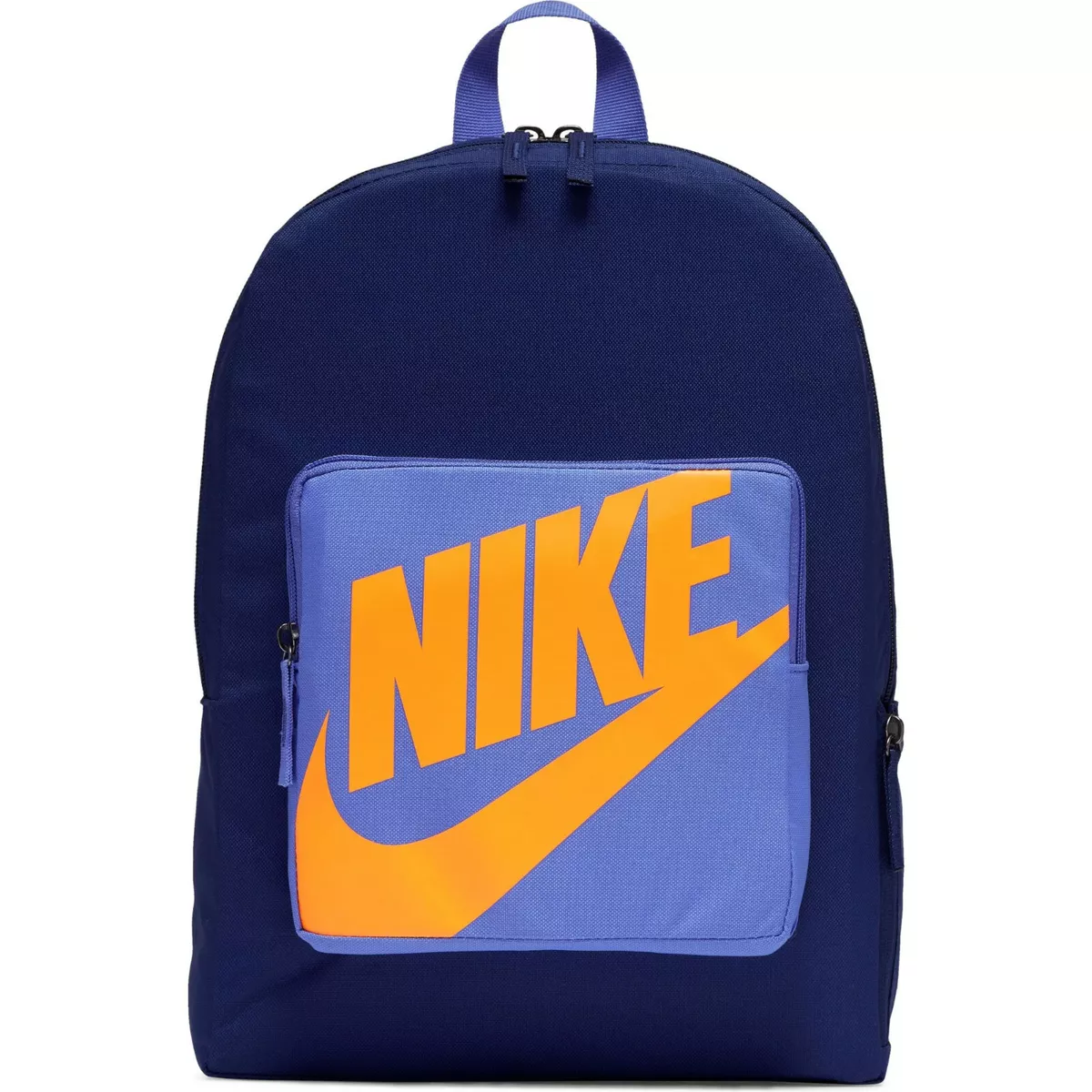 Blue and orange nike backpack sales