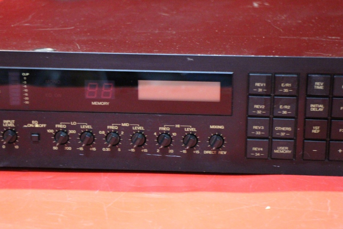 YAMAHA REV7 リバーブ　現状お渡し REV7 - Display Collection - INNOVATION ROAD - Yamaha Corporation