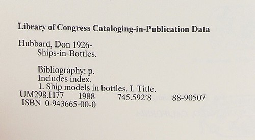 D. Hubbard's Ships-In-Bottles SIGNED 1988 Guide to a Venerable Nautical Craft - Imagen 3 de 10