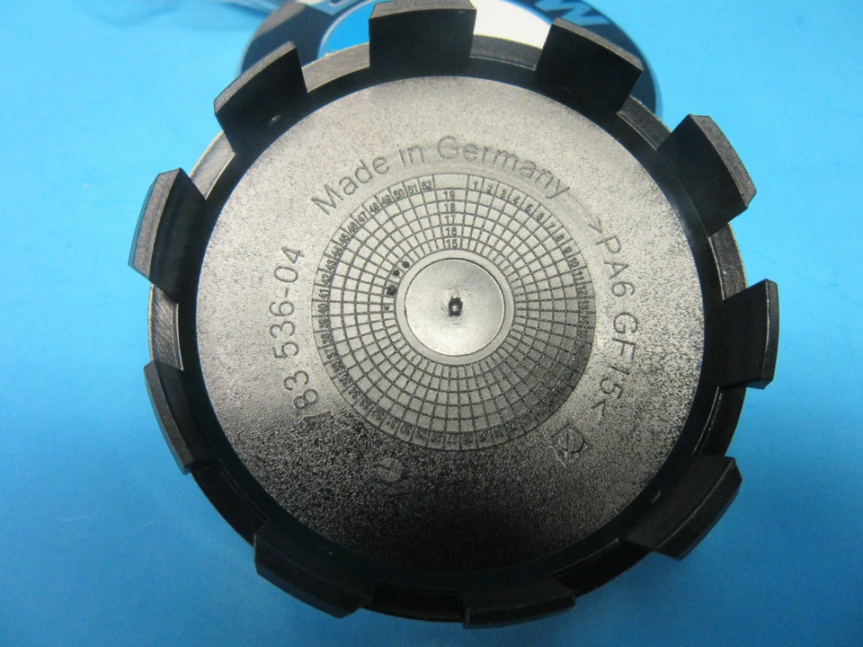 4 tapa central de rueda genuina y emblemas para BMW OEM # 36136783536 67 mm 2,7"  Foto 3 de 4