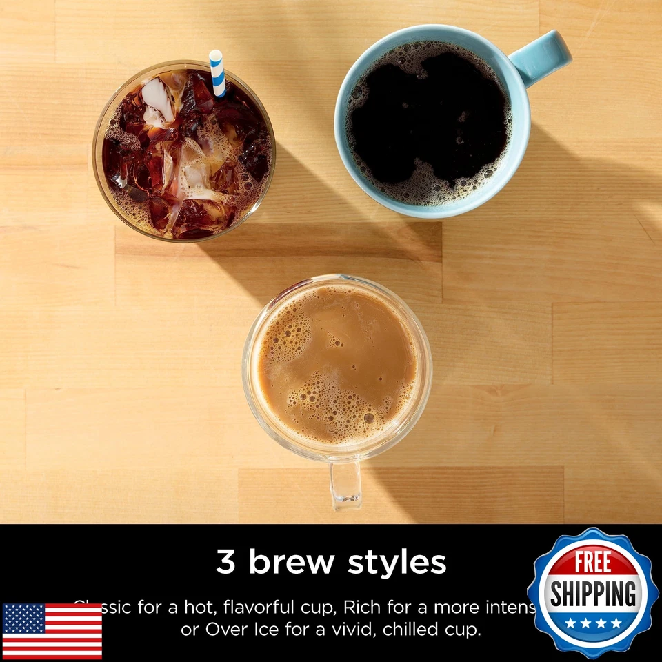 Ninja Pods and Grounds Single-Serve Coffee Maker, K-Cup Pod Compatible, Brews - Image 3 of 4