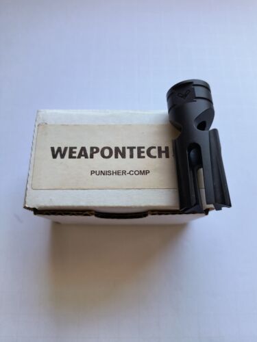 Weapontech Punisher Compensator, 1/2 x 28 Barrel Thread .223 Rem/5.56 NATO