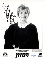 Judith Sheindlin "Judge Judy" AUTOGRAPH Signed 8.5x11 Photo 'To Justin' ACOA
