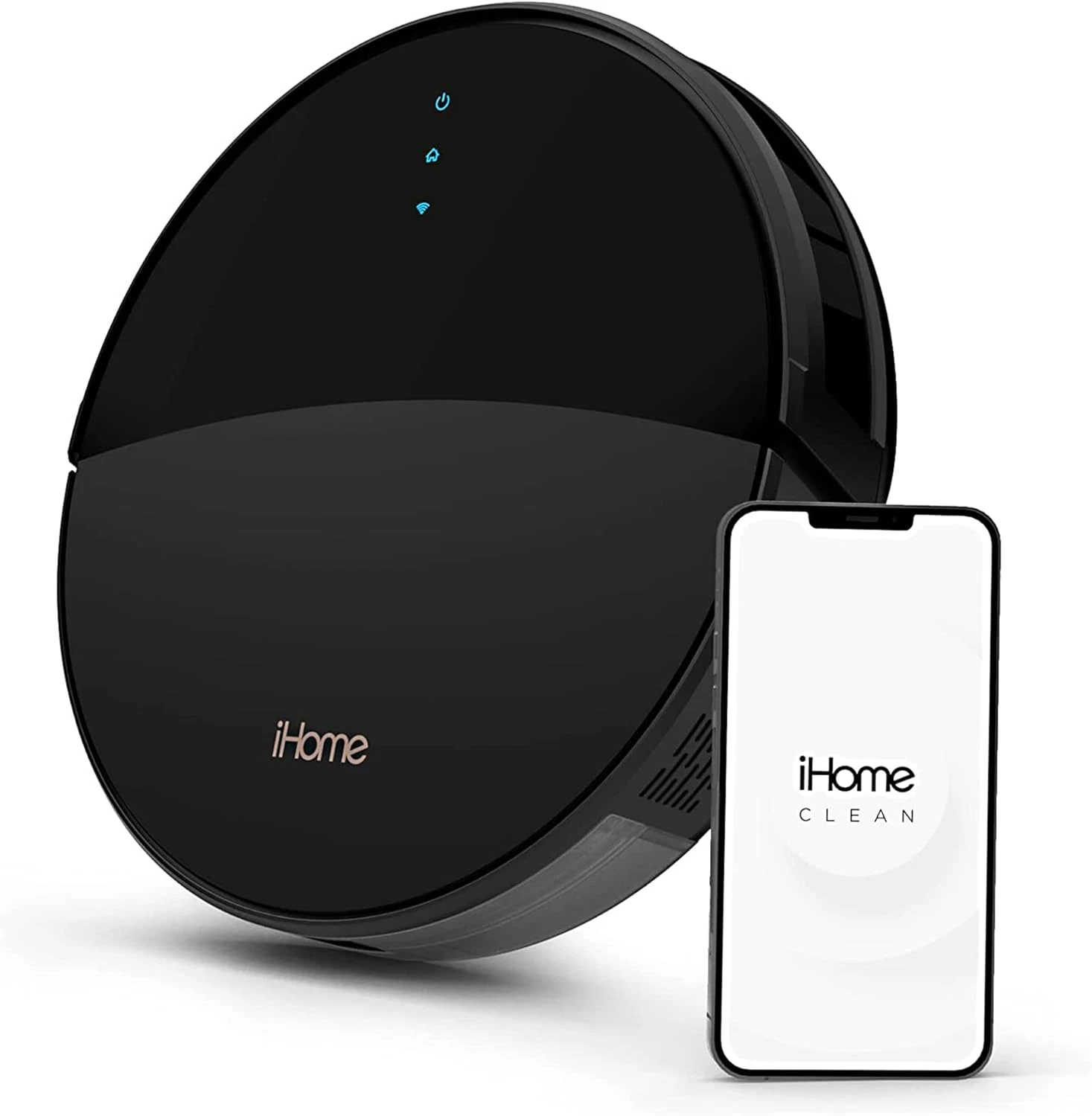 Ihome Autovac 2-In-1 Robot Vacuum and Mop Enabled with Mapping Homemap Navigatio