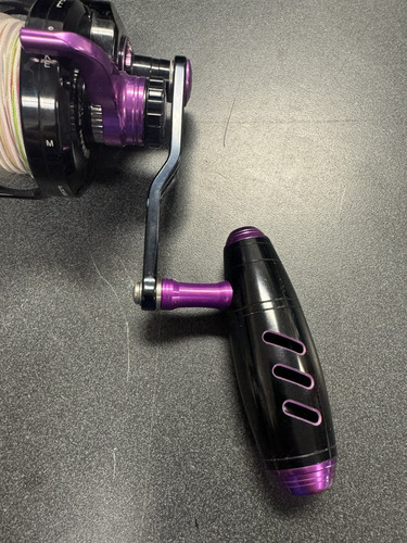 Maxel Pro Rage 60h Fishing Reel Purple Good Condition - Picture 4 of 6