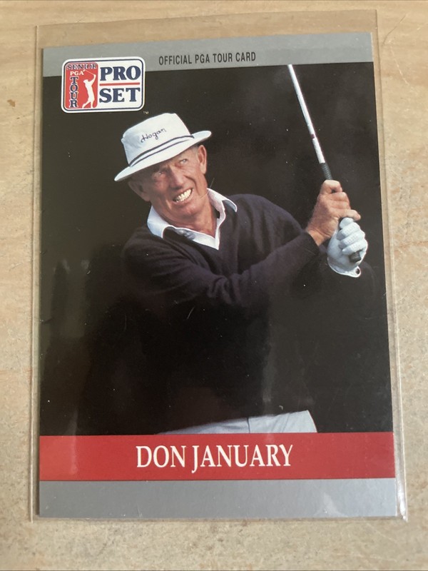 1990 Pro Set PGA Tour Golf : Casper, Littler, Elder, January, Geiberger