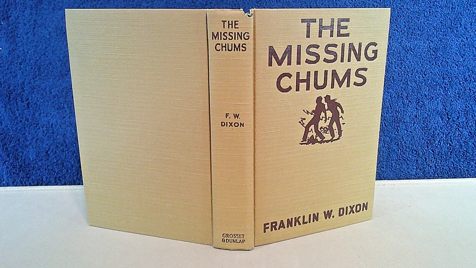 HARDY BOYS WHITE SPINE #4 THE MISSING CHUMS 1936A-15 LESLIE McFARLANE — 第 3/4 张图片
