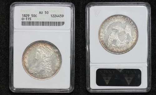 1829-P Capped Bust Half Dollar — photo from the most recent tracked eBay sale