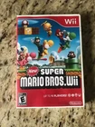 New Super Mario Bros. Wii (Wii, 2009) No Game