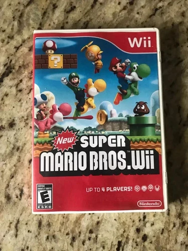 New Super Mario Bros. Wii (Wii, 2009) No Game