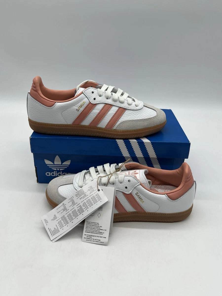 adidas gazelle silver green womens adidas Originals Samba OG "White Wonder Clay Gum" main image 1