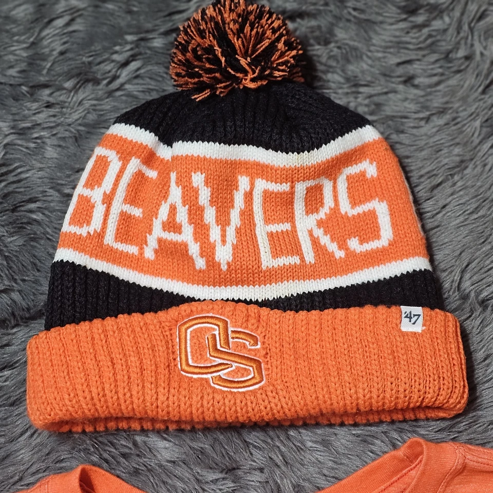 OREGON BEAVERS Talla Única Adultos Unisex Tejido Invierno Gorro Sombrero/Dri-Fit Nike XL  Foto 3 de 4