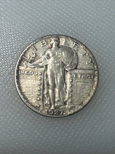 1927 p standing liberty quarter BT