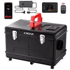 Hcalory® 8KW bluetooth Control Diesel Air Heater 12V 24V 240V For Car Truck Van