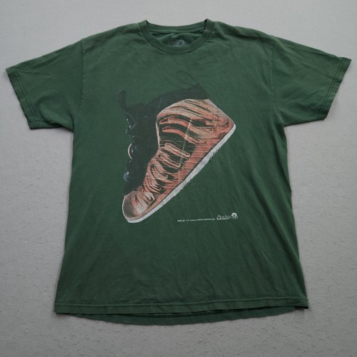 Bronze56k Tenant NY Shirt Mens L Green Indoor 10 Movie Skater Skateboarding Tee