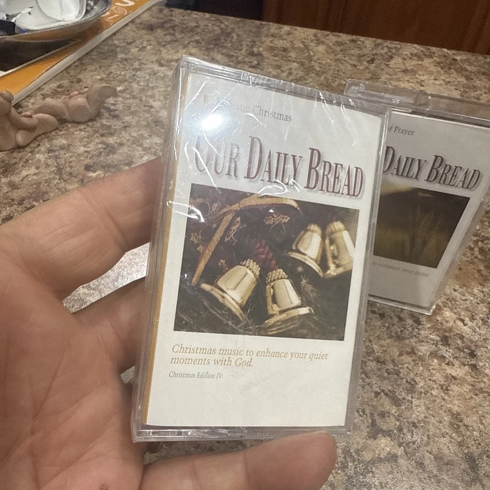 Our Daily Bread~Majestic Christmas~Cassette Tape~SEALED/NEW & 1 Open Cassette - Image 2 of 4