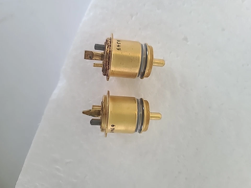 Western Electric 6280 трубка позолоченный плоский триод, лот из 2, новый из старых запасов  - Изображение 4 из 4