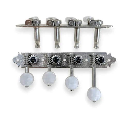 Gotoh Reverse-Gear F-Style Mandolin Tuners - Nickel - MF40R-MWN