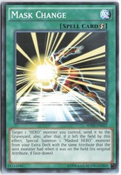 Mask Change - SDHS-EN022 - Common - Structure Deck: HERO Strike