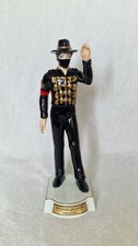 Michael Jackson Genuine Ultra Rare 1998 "Fedora" Porcelain Statue