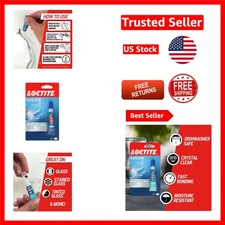 Patented Glass Glue 2g Tube - Clear Instant Adhesive for Stained Glass & More