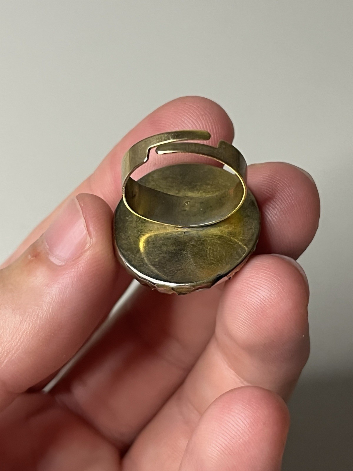 Steampunk Adjustable Ring with Soviet Watch Movem… - image 10