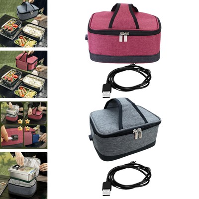 USB-Lunchbox-Behälter, elektrisch beheizte Lunchbox, Lunch Heater Tote,