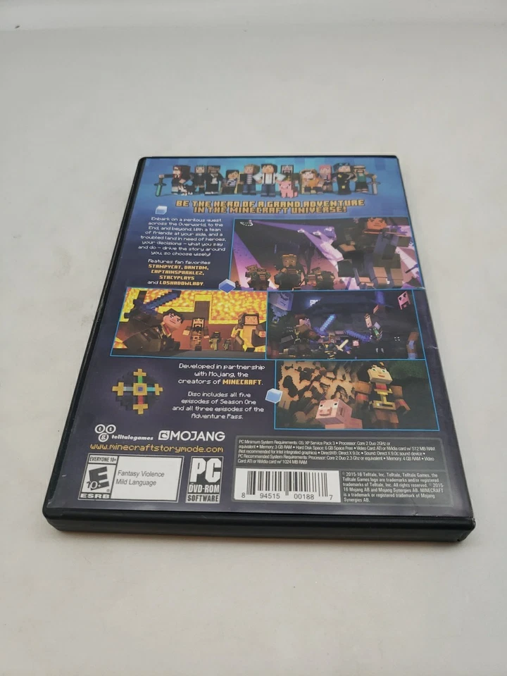 Minecraft: Story Mode - The Complete Adventure (Episodes 1-8) for Windows / PC - Image 2 of 4