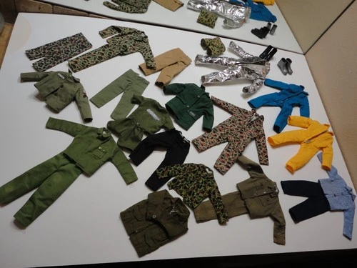 GI Joe Adventure Team and Collector Club Outfits and Uniforms !!