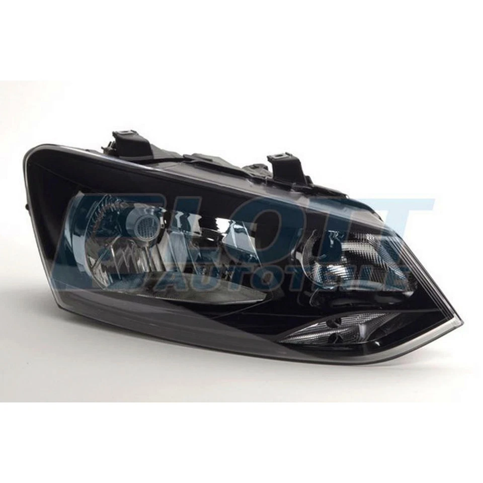 2x Hauptscheinwerfer H4 Leuchten Set links rechts passend für VW Polo 5 6R1 6C1 - Bild 2 von 4