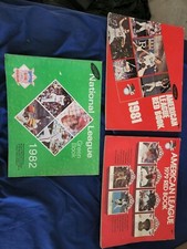 Vintage Baseball 3 Peice Lot - 1979 & 1981 AL Red Books & 1982 NL Green Book Vintage Baseball 3 Peice Lot - 1979 & 1981 AL Red Books & 1982 NL Green Book