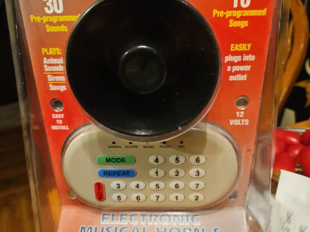 Electronic musical 2024 car horn